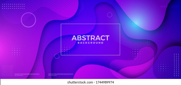 abstract dynamic flow fluid wavy background. vector design template for banner, advertising, wallpaper, poster, cover, etc.