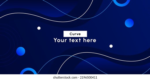 Resumen fluido dinámico moderno degradado colorido moderno fondo de la curva azul