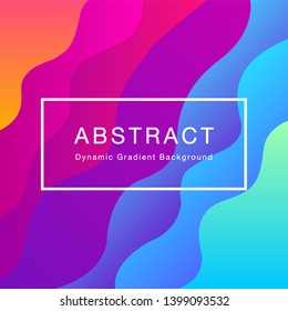 abstract dynamic gradient background illustration vector,square image