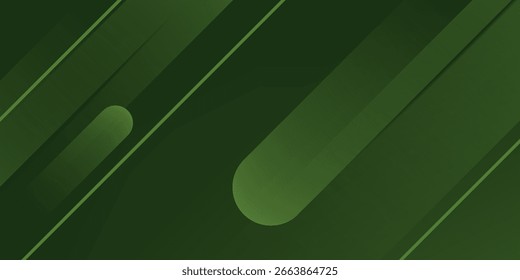 Abstractas fondo de color verde dinámico. Fondo de patrón de superposición simple y de moda