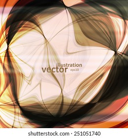 Abstract dynamic illustration, colorful art background, vector eps10