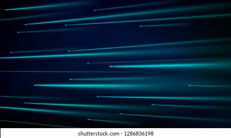 Abstract dynamic lines or rays and time travel concept background-Vector Illustration.