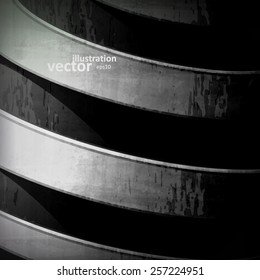 Abstract dynamic metal, concept vector texture background eps10