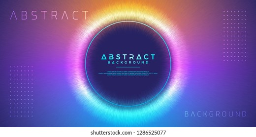 Abstract, dynamic, modern circle background for your design element and others.