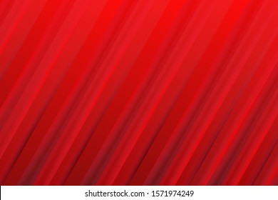 Abstract dynamic modern vibrant red gradient stripes texture background