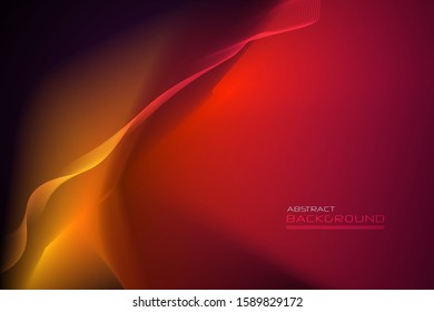 Abstract dynamic motion of liquid or fluid shape, pattern composition. Colorful gradient background. Vector modern graphic, minimal design elements for backdrop, poster, wallpaper, flyer, layout