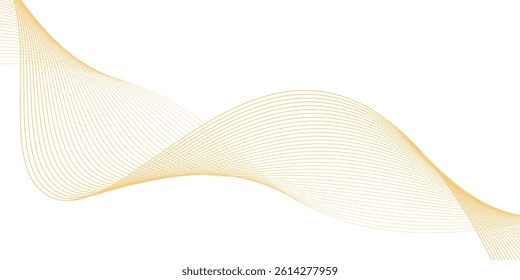 Abstract dynamic multicolor lines, waves. technology line stripe isolated science digital flowing black line. gradient colorful flowing wave design element. wavy lines gradient background.