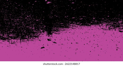 Abstrato Dinâmico Rosa Grunge Textura Em Fundo Preto