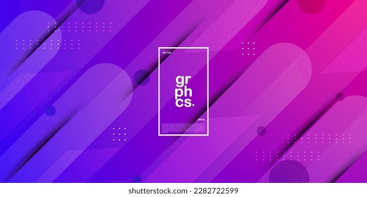 Abstract dynamic pink violet lavender purple with lines gradient background. simple pattern for display product ad website template wallpaper poster. Eps10 vector