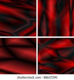 abstract dynamic red and black  backgrounds