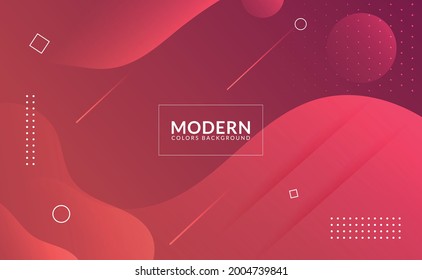 abstract dynamic red and brow fluid gradient background