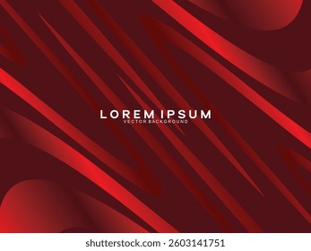 Abstract dynamic red circular pattern background. Gradient wave abstract texture pattern design. Modern abstract circle line texture. Luxurious and elegant style.