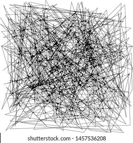 Abstract Dynamic Rough Hatching Grunge Drawing Texture, Intersecting Ink Shabby Grid with Lines, Noise and Strokes Mesh of Straight Parallel Lines, Geometric Scribbles of Pen, Hatching
