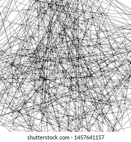 Abstract Dynamic Rough Hatching Grunge Drawing Texture, Intersecting Ink Shabby Grid with Lines, Noise and Strokes Mesh of Straight Parallel Lines, Geometric Scribbles of Pen, Hatching