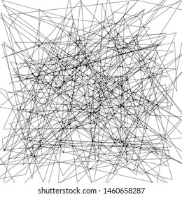 Abstract Dynamic Rough Hatching Grunge Drawing Texture, Intersecting Ink Shabby Grid with Lines, Noise and Strokes Mesh of Straight Parallel Lines, Geometric Scribbles of Pen, Hatching, Scratch