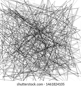 Abstract Dynamic Rough Hatching Grunge Drawing Texture, Intersecting Ink Shabby Grid with Lines, Noise and Strokes Mesh of Straight Parallel Lines, Geometric Scribbles of Pen, Hatching, Scratch
