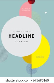 Abstract dynamic seamless background. Book cover design. Infographic/ floating chart