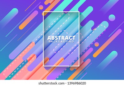 Abstract Dynamic Shapes Background Dynamic Gradient Stock Vector ...