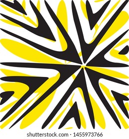 Abstract dynamic shapes VEctor illustration