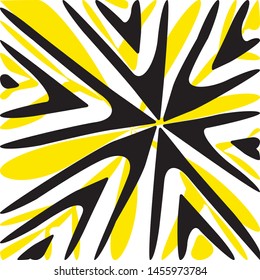 Abstract dynamic shapes VEctor illustration