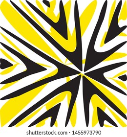 Abstract dynamic shapes VEctor illustration