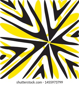 Abstract dynamic shapes VEctor illustration