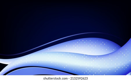 abstract dynamic soft orange wavy background . modern with glitter effects space on for text - vector