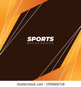 Resumen vector de fondo deportivo dinámico para sitio web, diseño de banners
