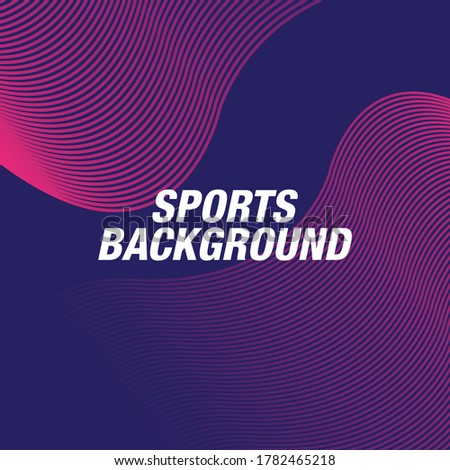 Abstract dynamic sports background vector for website, banner design