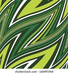 Abstract dynamic striped seamless pattern. Vector.                            