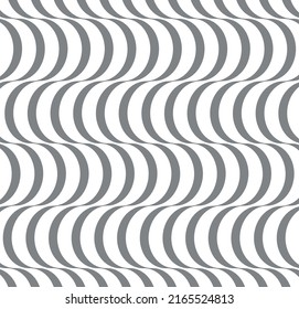 Plantilla dinámica abstracta con cintas onduladas curvadas. Diseño moderno de la cubierta. Ilustración vectorial 3d.