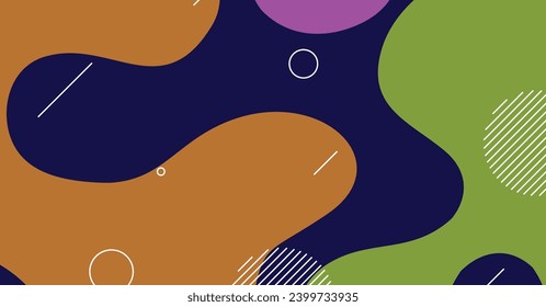 Abstract dynamic texture liquid wave colorful background design. Fluid wavy shapes design
