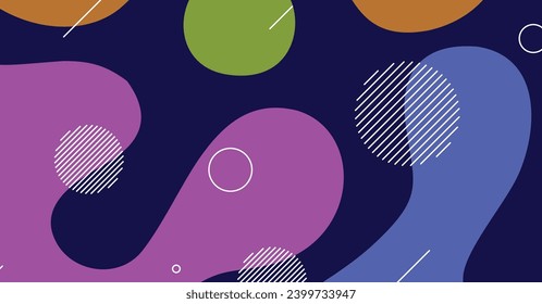 Abstract dynamic texture liquid wave colorful background design. Fluid wavy shapes design
