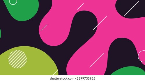 Abstract dynamic texture liquid wave colorful background design. Fluid wavy shapes design