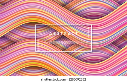 Abstract, Dynamic and Textured, modern colorful flow background for your design element and others