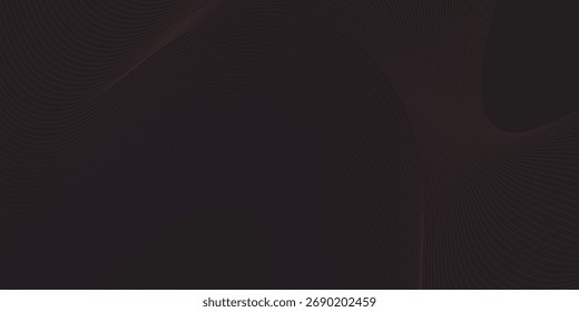 Abstract dynamic translucent soft gradient stream motion design. Beautiful background. Rainbow color gradient wavy lines. Dark background. EPS 10