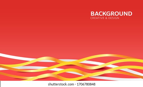 Abstract dynamic wave line background