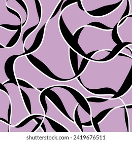 Abstract dynamic wave pattern. Vector Illustration.