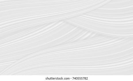 Abstract Dynamic Wave White and Gray Vector Backgrounds