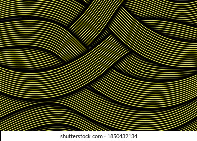 Abstract dynamic wavy line colorful background