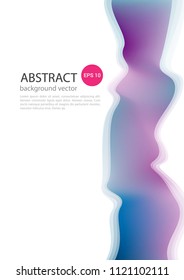 Abstract dynamic.Contour line.Vector Illustration. Design Template. Modern Pattern.