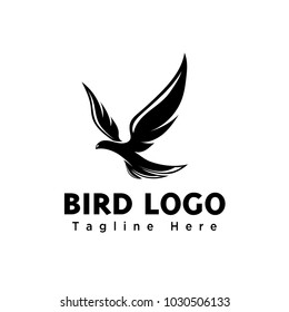 abstract Eagle bird fly logo