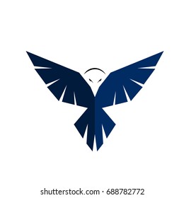 abstract eagle fly