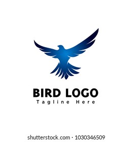 abstract Eagle fly logo