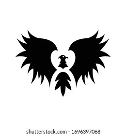 Abstract Eagle Logo Design Template
