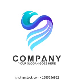 abstract eagle logo,eagle + letter s logo design concept