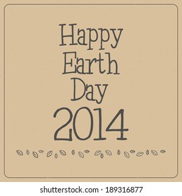 Abstract earth day background with special objects