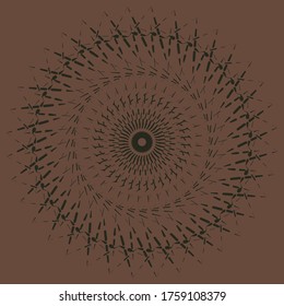 An abstract earth tone colored swirl background image.