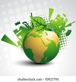 abstract earth vector design art