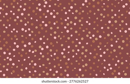 Abstract earthytoned confetti pattern.  Perfect for textile design, website backgrounds, or playful branding.  Earthy colors create a calm, natural feel, ideal for autumn or fall themes.